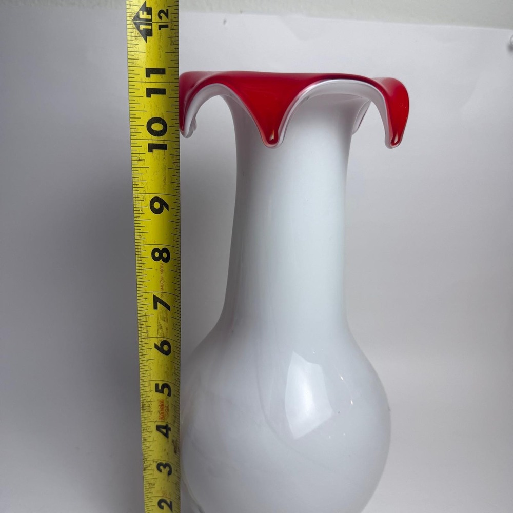 Mihai Topescu Children's Collection Art Glass Face Vase Abstract Studio Colorful - Picture 4 of 11